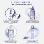 Kerastase Blond Absolu Cool-Tone Brightenting & Hydrating Hair Set serums